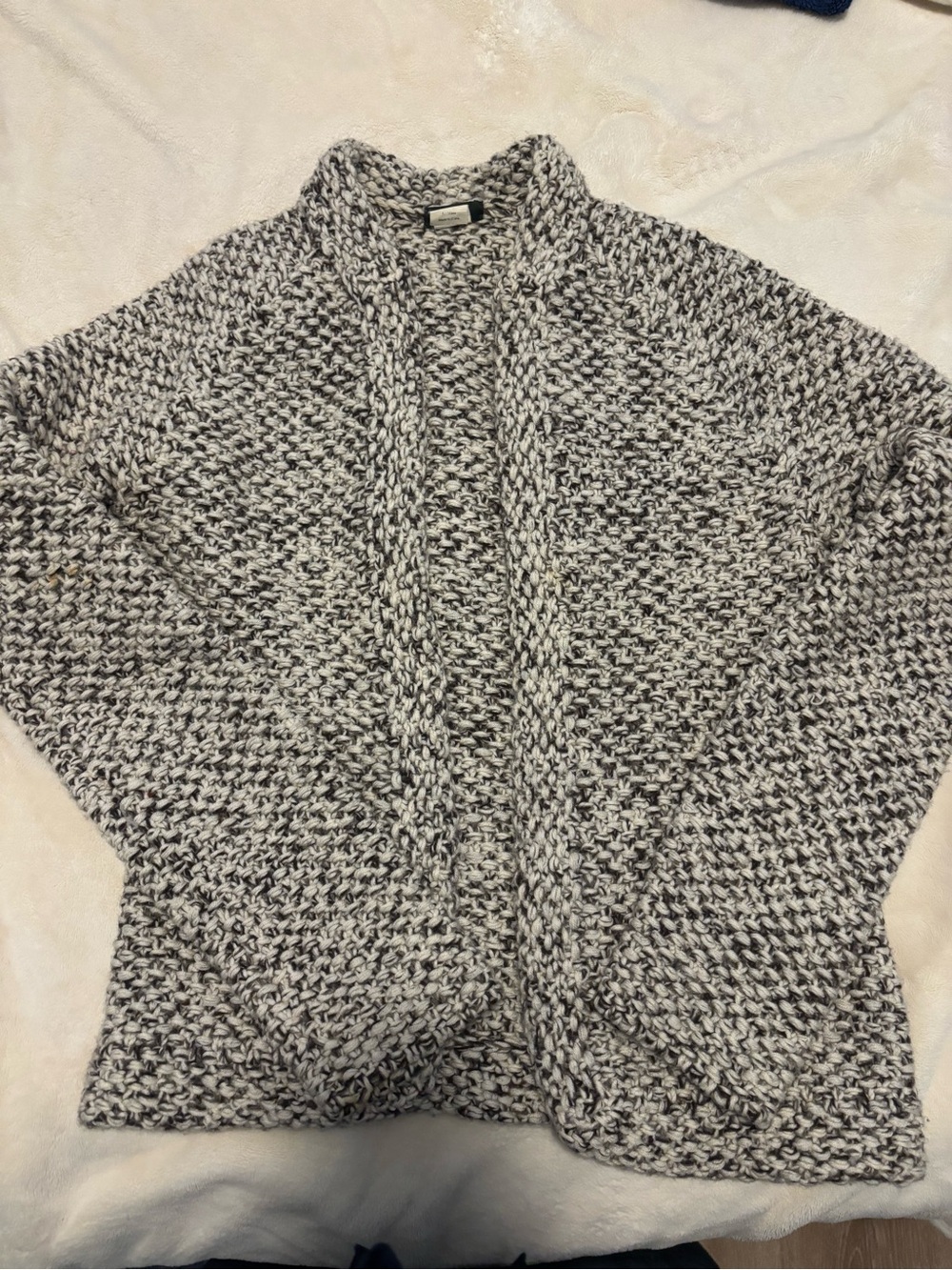 JCrew hand knit heavy knit sweater medium